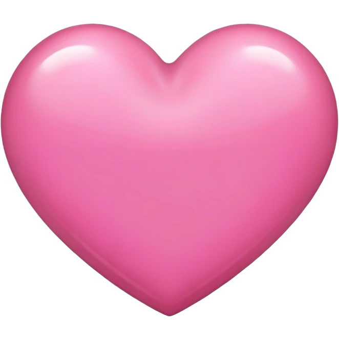 Pink heart emoji