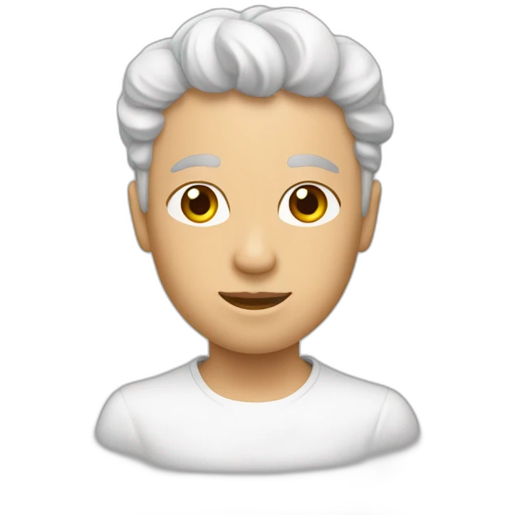 jueza de piel blanca con el mazo emoji