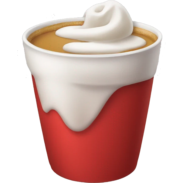 red cup in hand emoji