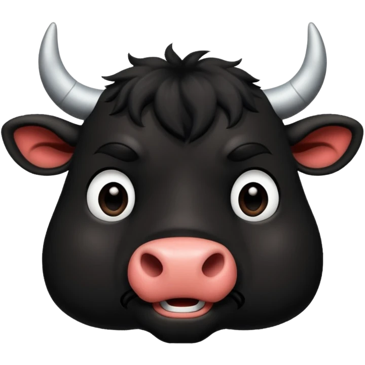Ferdinand (black) from the Ferdinand disney movie emoji