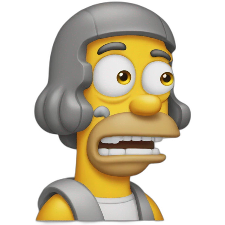 homer making home alone face emoji