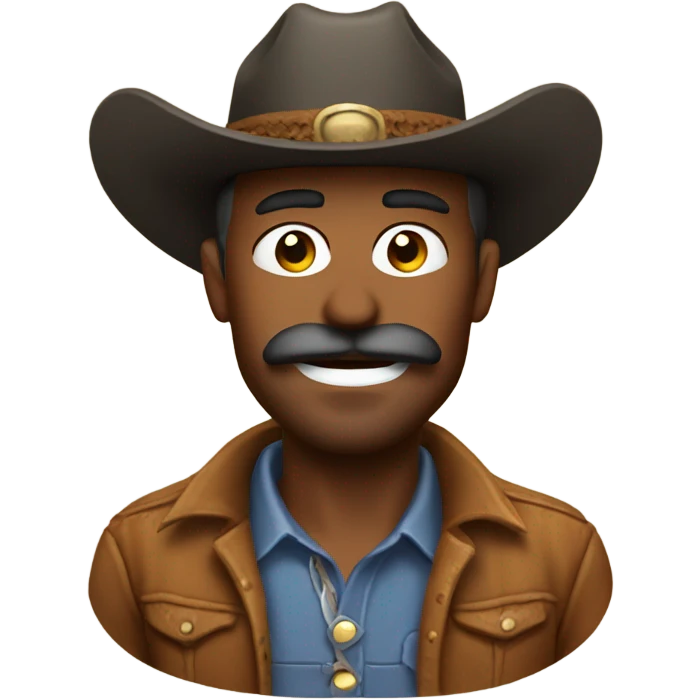 Cowboy with cigar in mouth  emoji