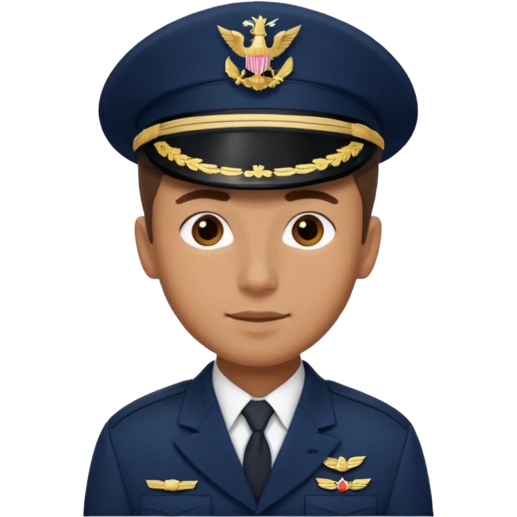 male navy soldier, square face emoji
