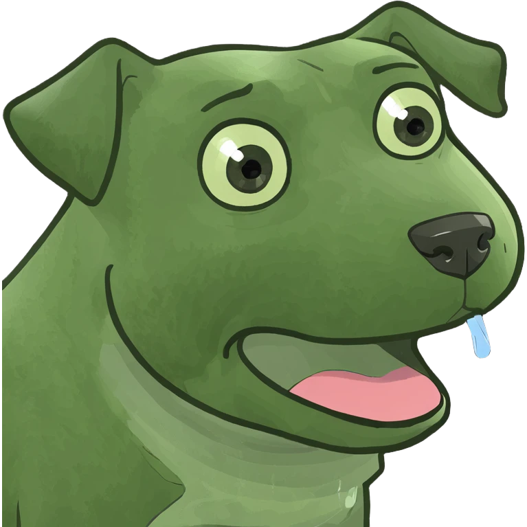 dog crying  emoji