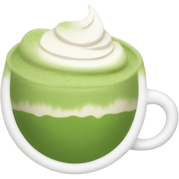 Matcha latte  emoji