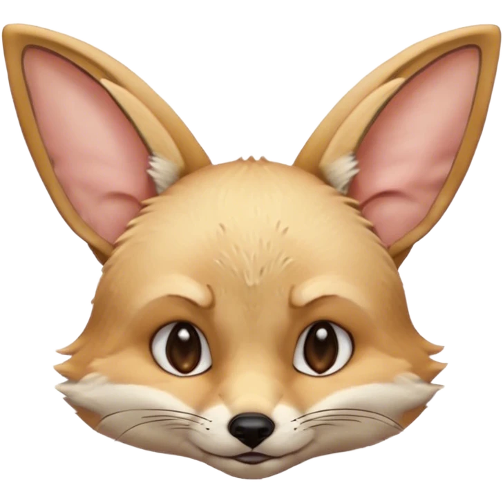 fennec pouting  emoji