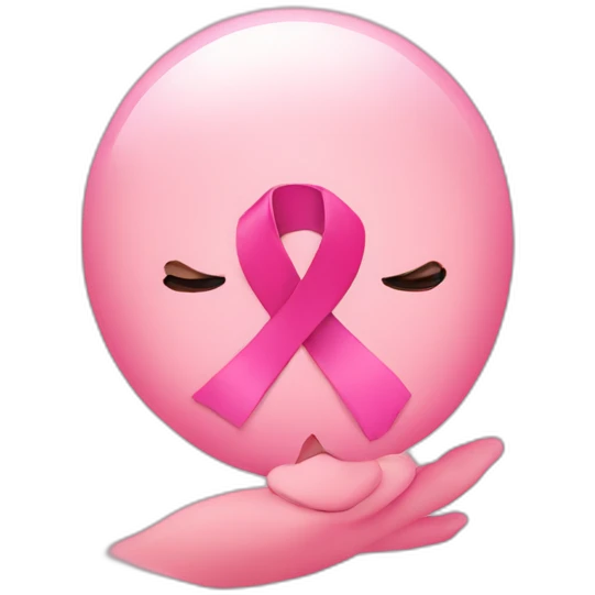breast cancer emoji