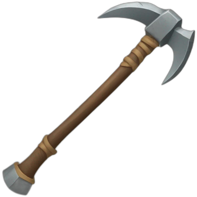 mithril pickaxe emoji