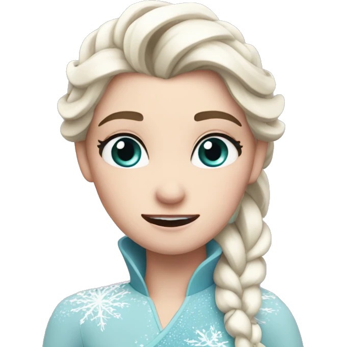 elsa sick give gift emoji
