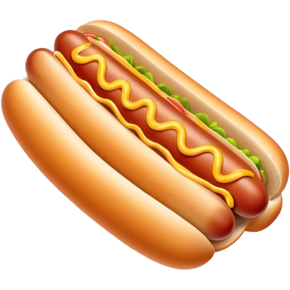 hot dog emoji