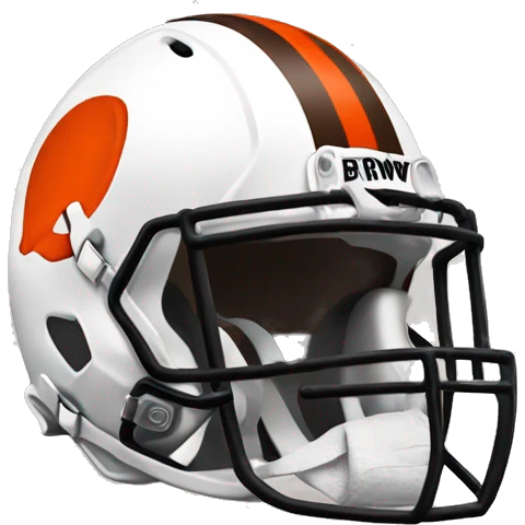 Cleveland browns helmet dawg emoji