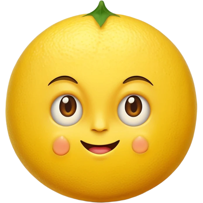 mac os icon lemon squeezed pressed by a press emoji