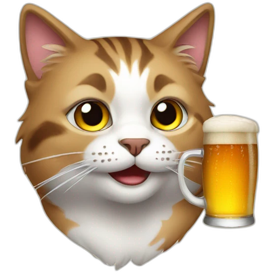 cat-with-beer emoji