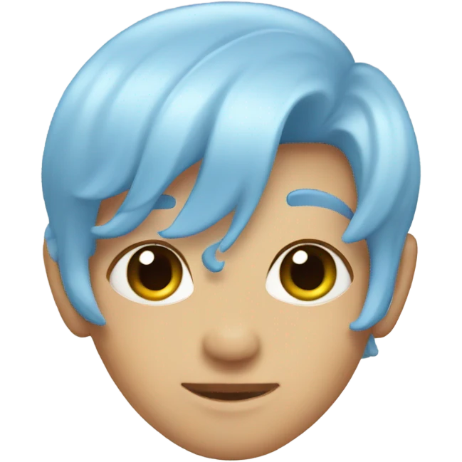 Pastel blue emoji