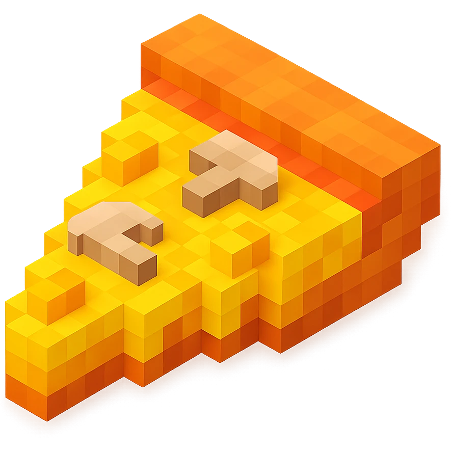 pizza with pineapple and mushrooms emoji