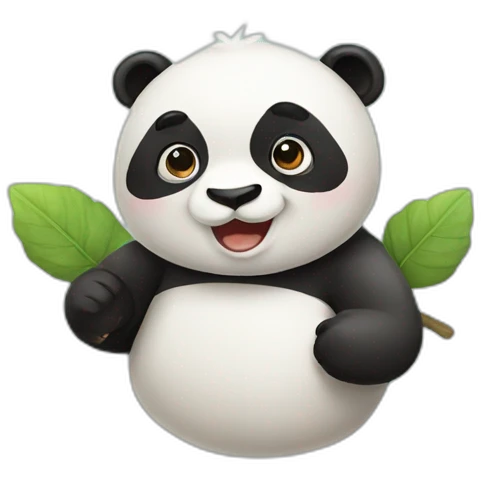 Panda e pichaciu emoji