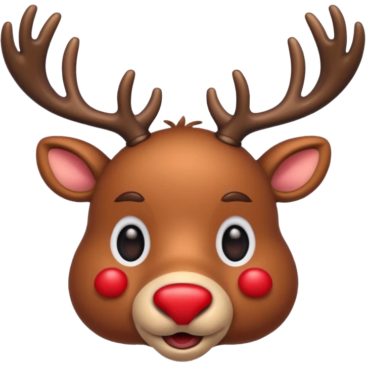 chrismas deer emoji