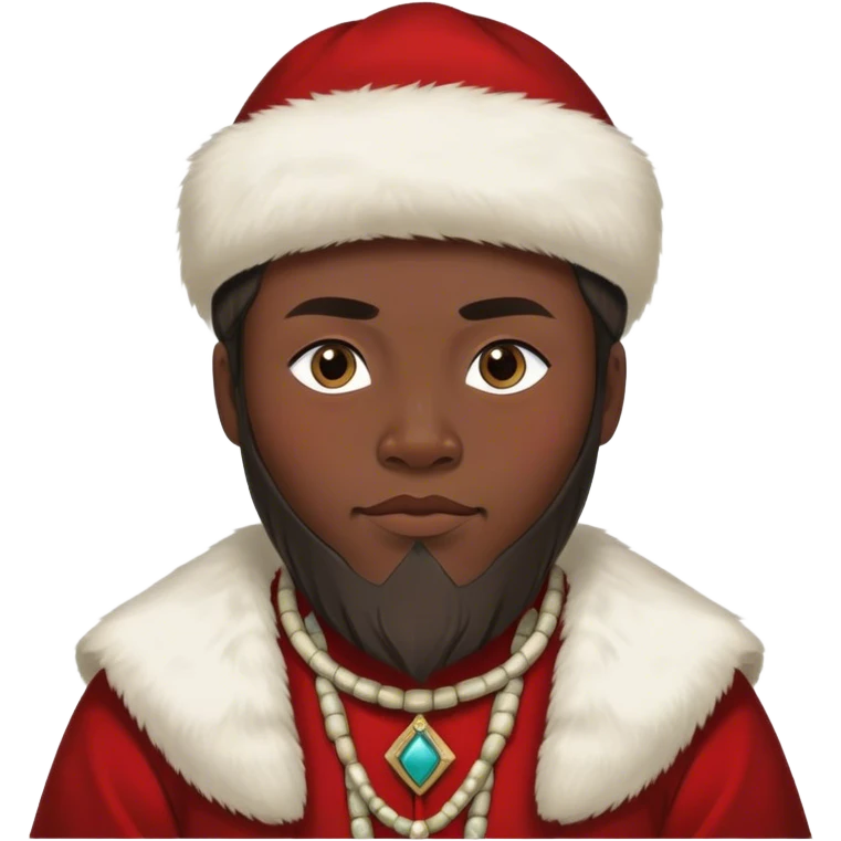 greenland citizen traditional outfit standing full scale emoji