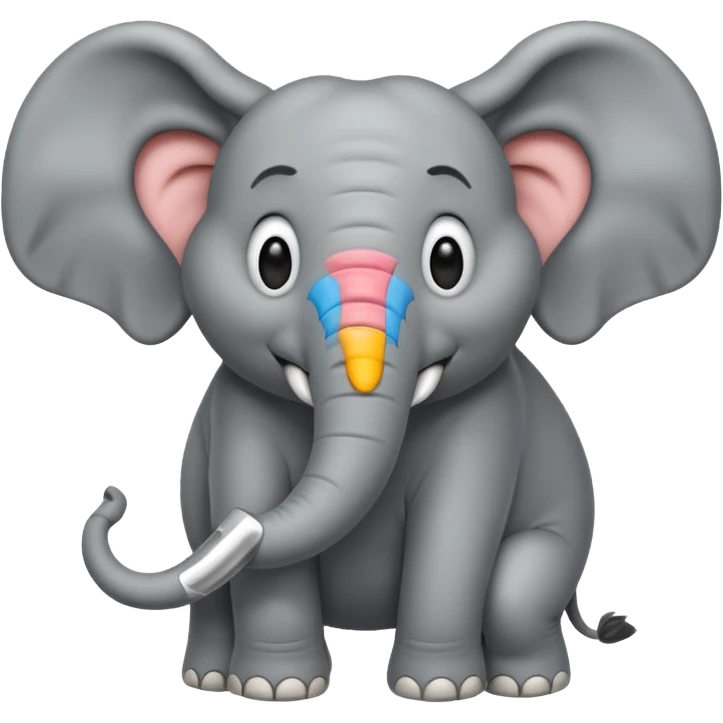 Drunk elephant emoji