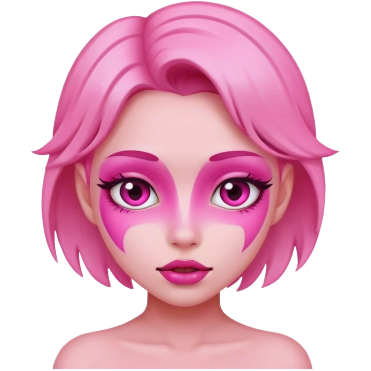 Chica rosada emoji