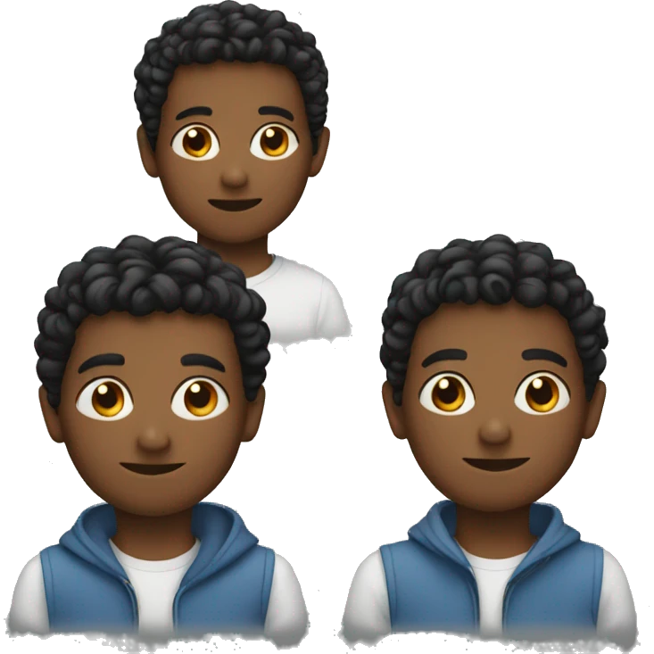 three boys emoji
