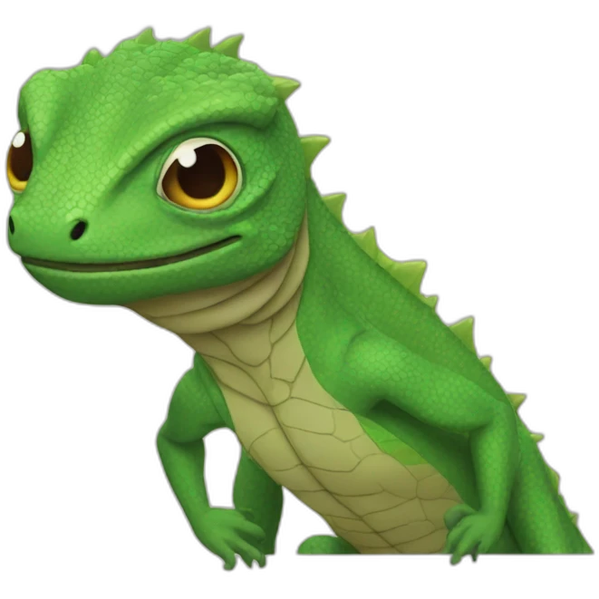 lizard man emoji
