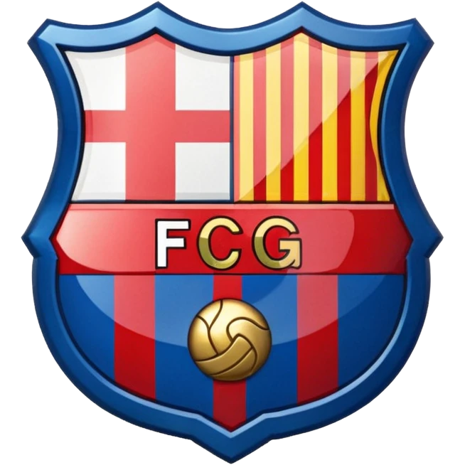 Escudo del Barcelona emoji