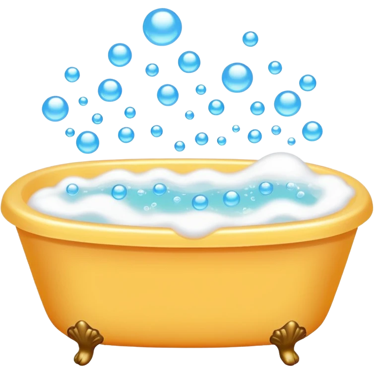 bubble bath emoji