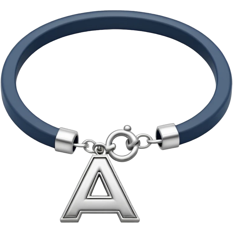 Letter bracelet  emoji