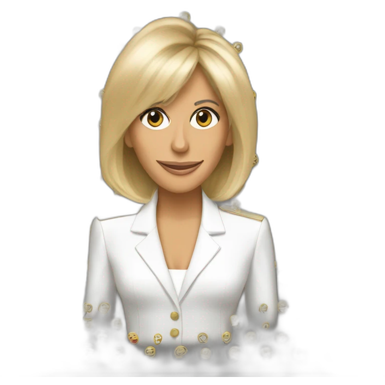 Brigitte macron emoji