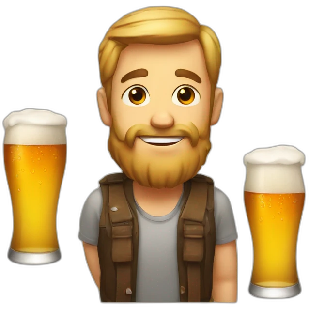 Beer without foam emoji