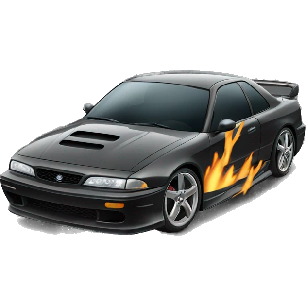 car drifting emoji