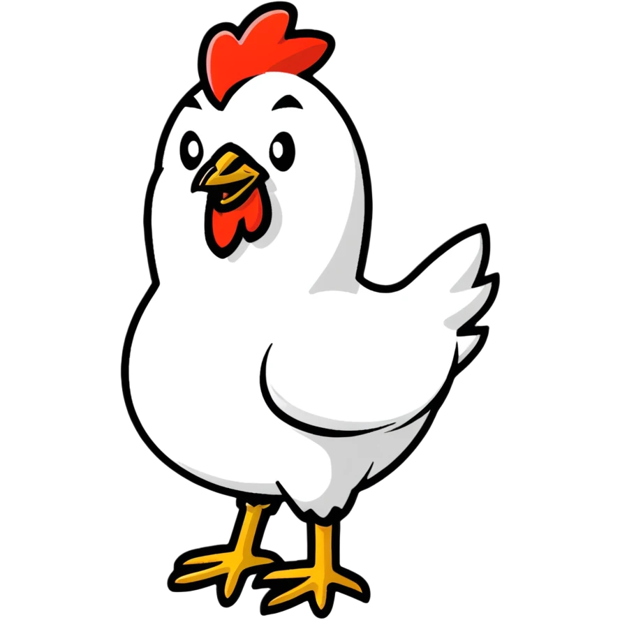 chicken emoji