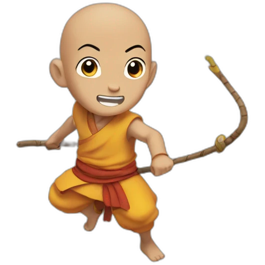 Aang bending air emoji