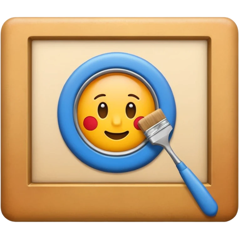 mac os icon focus area wall paint backdrop emoji