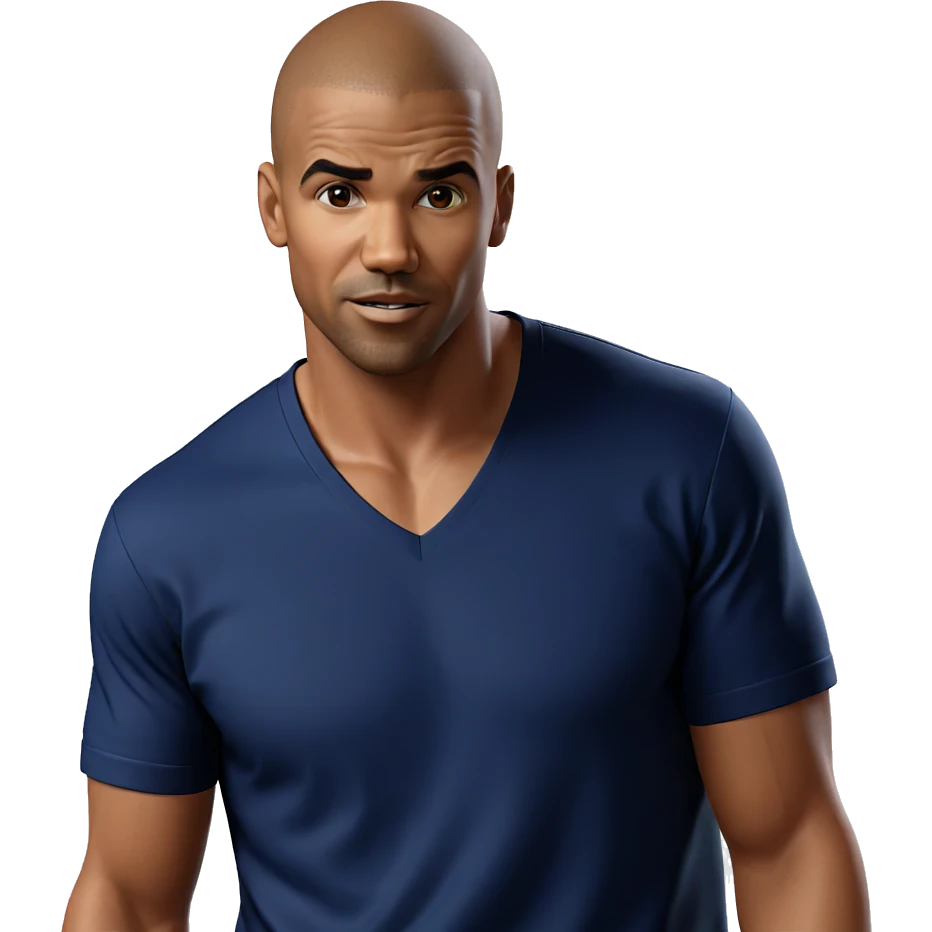 realistic portrait of male figure emoji