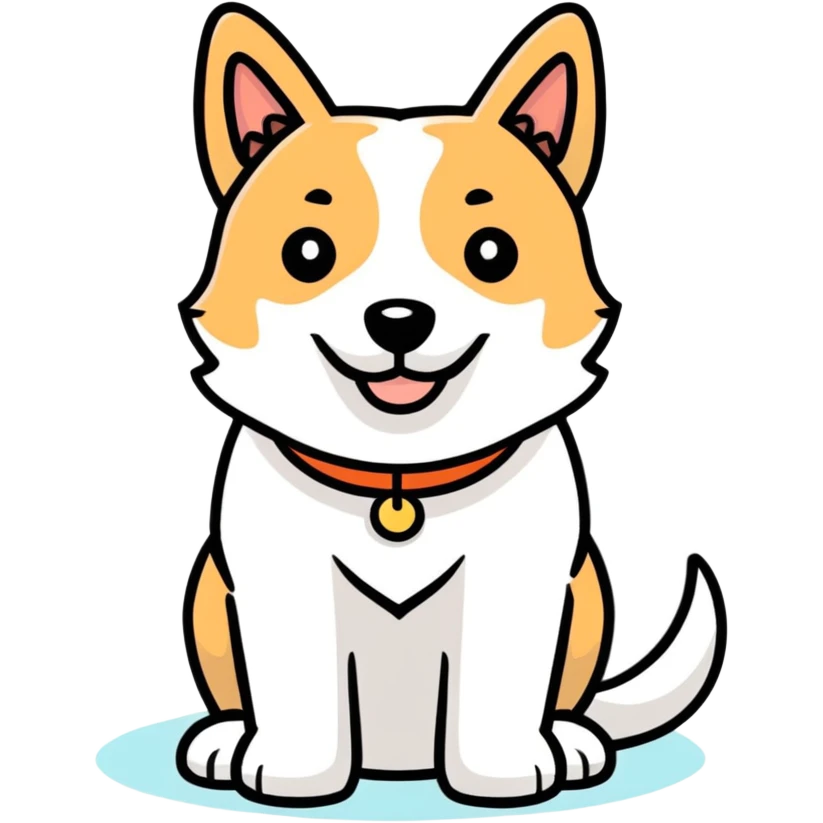 dog of doom and despair ￼  emoji