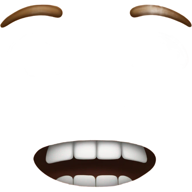 an emoji that bites its lips and blushes emoji