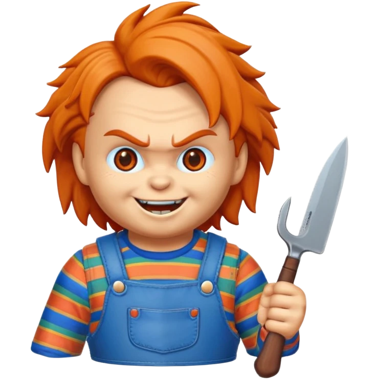 Un emojin de chuky emoji