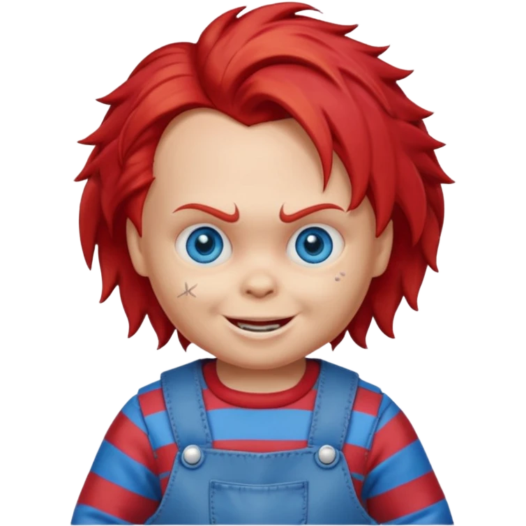 Un emojin de chuky emoji