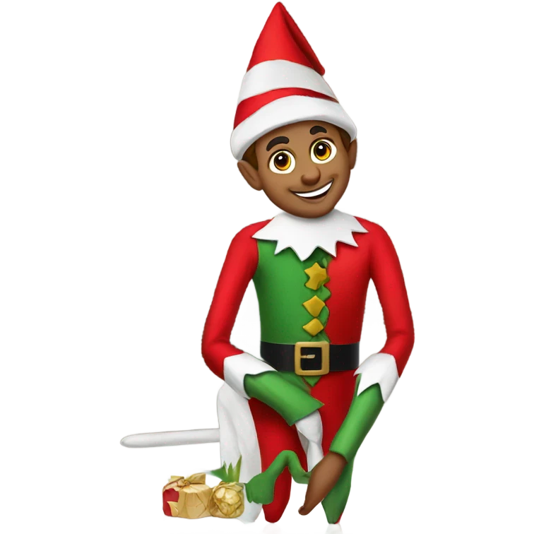 Elf on the shelf emoji