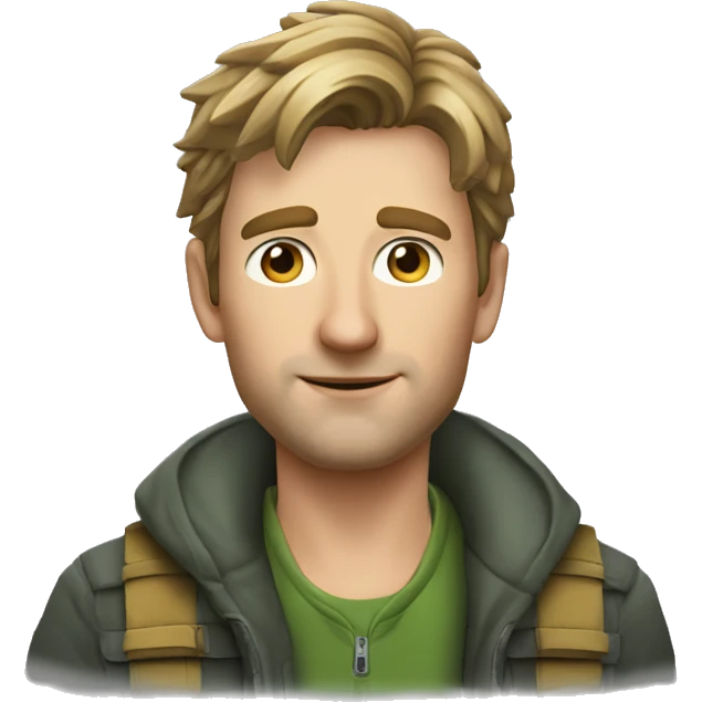 Joost klein met schoudervulling emoji