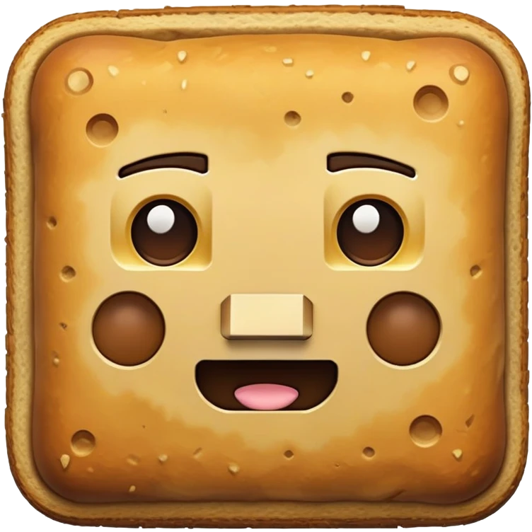 Minecraft bread emoji