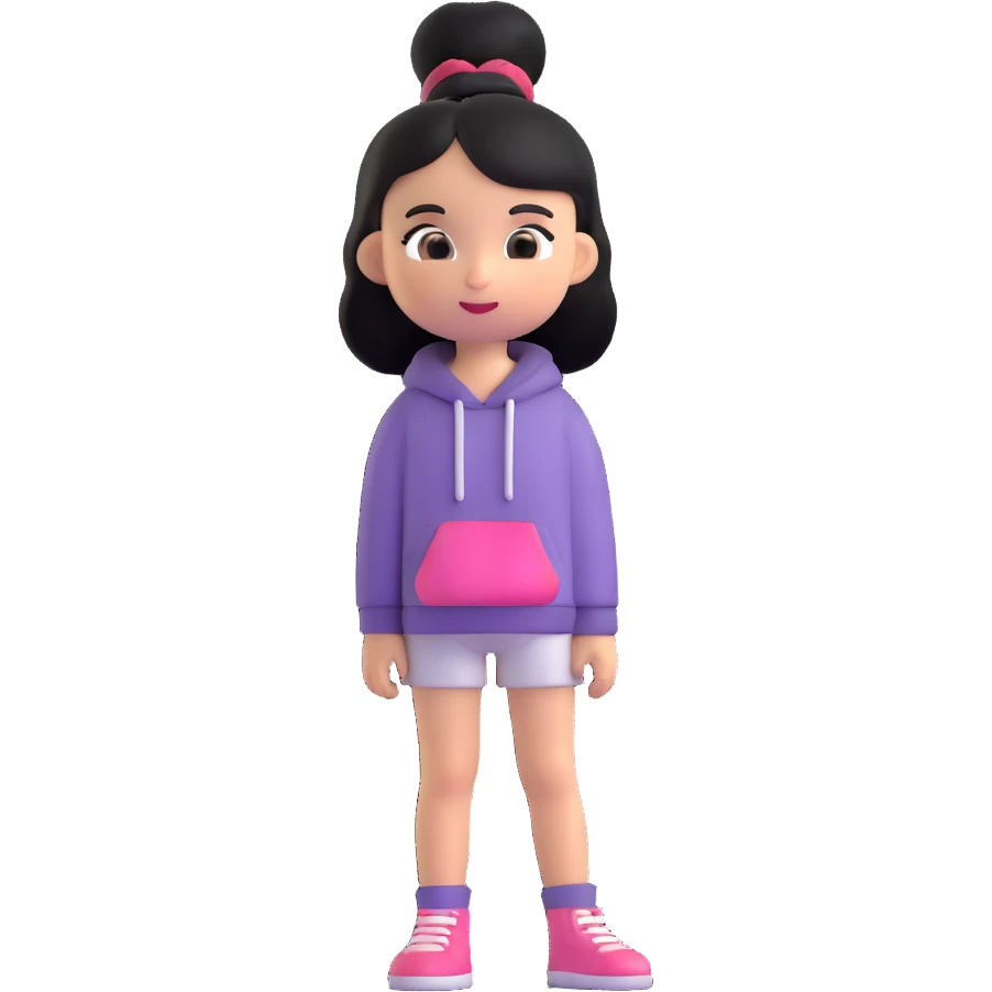 girl character emoji