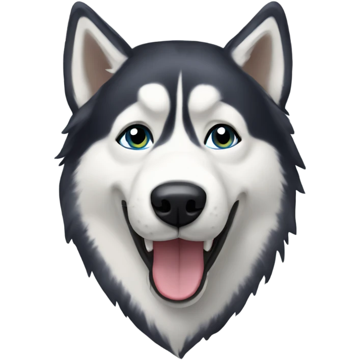 Husky dog emoji