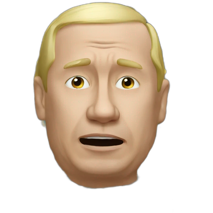 Vladimir Poutine crying emoji