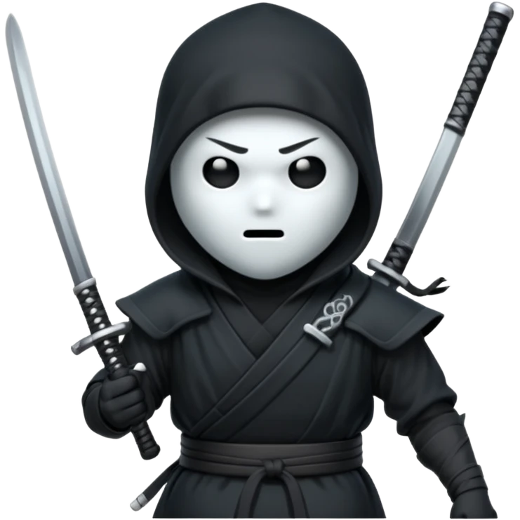 👻 + 🥷🏻 emoji