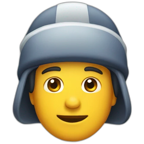 Toboggan emoji