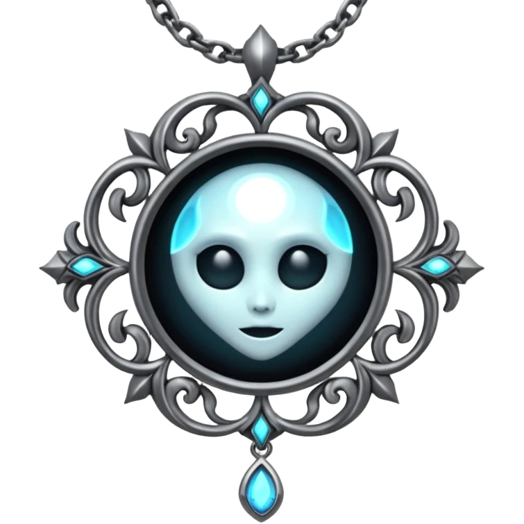 cursed necklace emoji