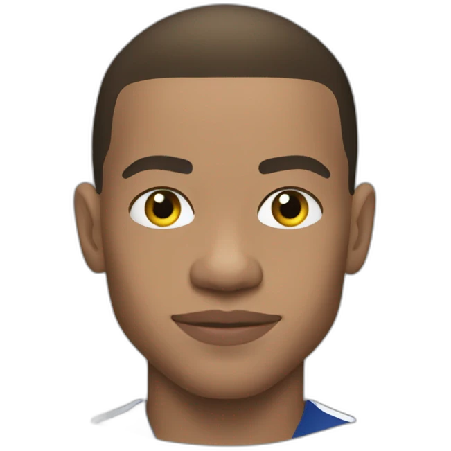 Kylian Mbappé emoji